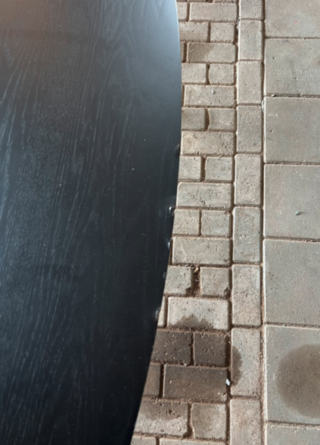 Eettafel Ovaal, Byfonq, Bolt, Zwart